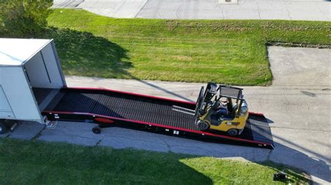 metal ramp fabricators|steel ramps for forklifts.